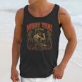 Muay Thai Grandpa Vintage Thai Boxing Fighter Art Unisex Tank Top