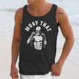 Muay Thai Skeleton Fighter MMA Club Coach Martial Arts Fight Unisex Tank Top
