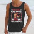 Punch Hard Finish Firmly Kickboxer Fan Muay Thai Boxing Unisex Tank Top Punch Hard Finish Firmly Kickboxer Fan Muay Thai Boxing Unisex Tank Top