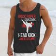 Rock Paper Scissors Head Kick I Win Muay Thai Unisex Tank Top
