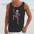 Skeleton Muay Thai Halloween Kickboxing MMA Fighter Costume Unisex Tank Top