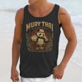 Vintage Muay Thai Gym Thai Boxing Training Fighter Panda Unisex Tank Top