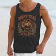 Weathered Muay Thai Fighter Thai Boxing Warrior Art Unisex Tank Top Weathered Muay Thai Fighter Thai Boxing Warrior Art Unisex Tank Top