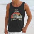 Women's Retro Muay Thai Martial Arts Fighter Graphic Unisex Tank Top