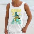 Cute Drummer Cat Drum Kitten Unisex Tank Top Cute Drummer Cat Drum Kitten Unisex Tank Top