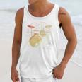 Drum Kit Retrowave Drums Unisex Tank Top Drum Kit Retrowave Drums Unisex Tank Top