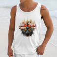 Drumset Drum Kit Music Drummer Drumming Raglan Baseball Tee Unisex Tank Top
