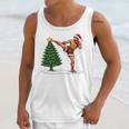 Festive Muay Thai Santa Christmas Unisex Tank Top