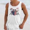 USA Patriotic Drum Kit American Flag Drum Set Unisex Tank Top USA Patriotic Drum Kit American Flag Drum Set Unisex Tank Top