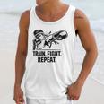 Women's Train Fight Repeat Nak Muay Thai Boxing Fighter Unisex Tank Top Women's Train Fight Repeat Nak Muay Thai Boxing Fighter Unisex Tank Top