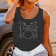 Drum Kit Rock Music Percussion Unisex Tank Top Drum Kit Rock Music Percussion Unisex Tank Top