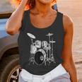 Drums Drum Kit Music Unisex Tank Top