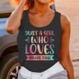 Just a Girl Who Loves Muay Thai Unisex Tank Top Just a Girl Who Loves Muay Thai Unisex Tank Top