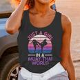 Just A Girl In A Muay Thai World Muay Thai Boxing Unisex Tank Top