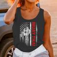 Muay Thai Boxing US American Flag Unisex Tank Top