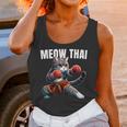 Muay Thai Cat Meow Thai Boxing Martial Art Kids Unisex Tank Top