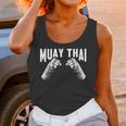 Muay Thai Fighter Fists MMA Club Martial Arts Fighting Coach Unisex Tank Top