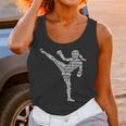 Muay Thai Martial Arts Typography Kickboxer Girls Kickboxing Unisex Tank Top