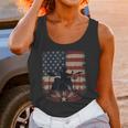 Patriotic Drum Kit Silhouette American Flag Unisex Tank Top Patriotic Drum Kit Silhouette American Flag Unisex Tank Top