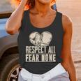 Respect All Fear None Muay Thai Unisex Tank Top Respect All Fear None Muay Thai Unisex Tank Top