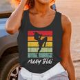 Retro Muay Thai Vintage MMA Martial Arts Thailand Boxing Unisex Tank Top