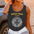 Sak Yant Muay Thai Art Tattoo Twin Tiger Kickboxing Thailand Unisex Tank Top