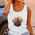 Drumset Drum Kit Music Drummer Drumming Raglan Baseball Tee Unisex Tank Top