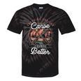 Anything You Canoe I Canoe Better Kayak Canoeing Boat Lovers Tie-Dye T-Shirts Black Tie-Dye