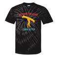 Anything You Canoe I Canoe Better Vintage Quote Sleeveless Tie-Dye T-Shirts Black Tie-Dye