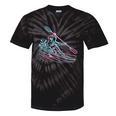 Canoe Canoeing Kayak Paddling Canoeist Raglan Baseball Tee Tie-Dye T-Shirts Black Tie-Dye