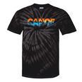 Canoe Canoeing Retro Canoe Raglan Baseball Tee Tie-Dye T-Shirts Black Tie-Dye