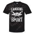 Canoe Canoeing Vintage Canoeing Is My Sport Tie-Dye T-Shirts Black Tie-Dye