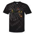 Canoe Ghost Camping Ghost Lake Halloween Spooky Fall Camping Tie-Dye T-Shirts Black Tie-Dye