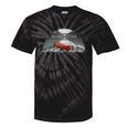 Canoe Lover Time To Paddle Raglan Baseball Tee Tie-Dye T-Shirts Black Tie-Dye