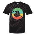 Canoeing Shirt Vintage Retro Canoe Tie-Dye T-Shirts Black Tie-Dye