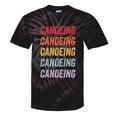 Canoeing Tie-Dye T-Shirts Black Tie-Dye