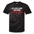 Douche Canoe Vulgar Profanity T-Shirt Tie-Dye T-Shirts Black Tie-Dye