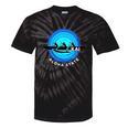 Kai Outrigger Canoe Hawaii Aloha State Paddling Retro Tie-Dye T-Shirts Black Tie-Dye