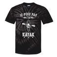 Kayak I Canoe Canoe Sleeveless Tie-Dye T-Shirts Black Tie-Dye