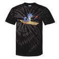 Kayak T Rex Dinosaur Canoe Shirt Kayak For Children Tie-Dye T-Shirts Black Tie-Dye