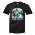 King Of The Canoe Canoeing Tie-Dye T-Shirts Black Tie-Dye
