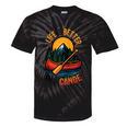 Life Is Better In A Canoe Canoeing Raglan Baseball Tee Tie-Dye T-Shirts Black Tie-Dye
