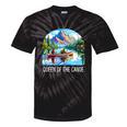Queen Of The Canoe Canoeing Tie-Dye T-Shirts Black Tie-Dye