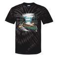 Solo Canoe Tourer Who Knows Every Rapid Campsite Portage Tie-Dye T-Shirts Black Tie-Dye