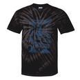 Women's Canoe Wilderness Gear Vintage Chart Collection Illustration Tie-Dye T-Shirts Black Tie-Dye