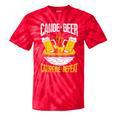 Canoe Beer Campfire Repeat Kayak Canoe Tie-Dye T-Shirts Red Tie-Dye