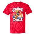 Canoe Dogs Golden Retriever Paddling Graphic Tie-Dye T-Shirts Red Tie-Dye Canoe Dogs Golden Retriever Paddling Graphic Tie-Dye T-Shirts Red Tie-Dye