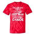 Canoe Old Man Canoeing Comfort Colors Adult Sweatshirt Tie-Dye T-Shirts Red Tie-Dye