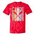 Canoe Vintage Canoeing Retro Canoe Paddling Tie-Dye T-Shirts Red Tie-Dye