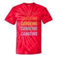 Canoeing Tie-Dye T-Shirts Red Tie-Dye
